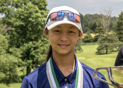 Zhu 67th at national event